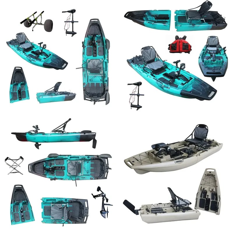 Fishing Kayak Sit On Top - Popularny jednoosobowy kajak wędkarski typu sit-on-top