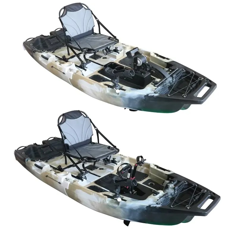 Kajak modułowy 8ft z napędem n – Fishing Kayak Pedal Drive recenzja i cena